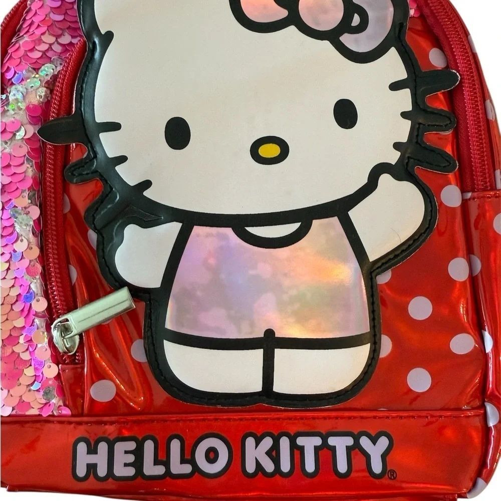 Hello Kitty Red Backpack NWT‎